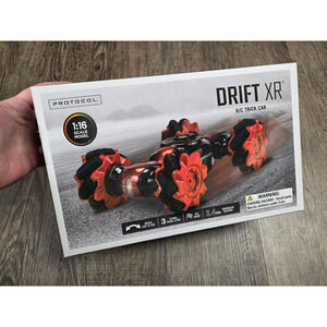 Protocol Drift XR R/C Trick Car Climbs Bends Spins 1:16 Scale New Sealed
